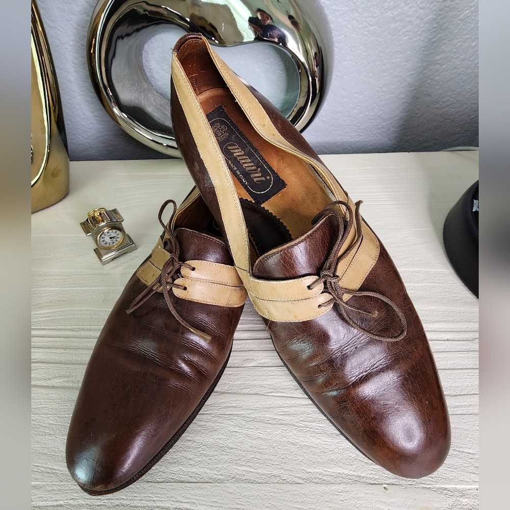 Beautiful Mauri Men's Handmade in Italy shoes